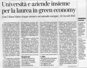 Università e aziende insieme per la laurea in green economy